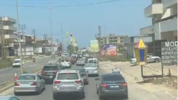 بالفيديو: حركة نزوح كثيفة من الزهراني بالفيديو: حركة نزوح كثيفة من الزهراني