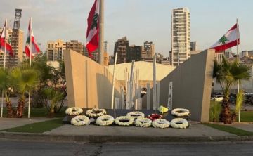 أمن الدولة أحيت ذكرى الرابع من آب بتكريم شهداء مرفأ بيروت أمن الدولة أحيت ذكرى الرابع من آب بتكريم شهداء مرفأ بيروت