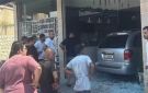 سيارة اجتاحت مطعما في شكا! - lb