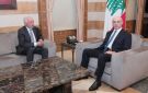 الحجار استقبل زعيتر ورئيسي بلديتي كترمايا وفنيدق واطلع من مرقباوي على أوضاع قطاع الصيدلة