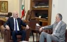 الرئيس عون اطلع من كرم على مداولات اجتماعات روما وزوده بتوجيهاته للمرحلة المقبلة