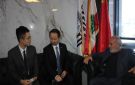سفير الصين عرض ورئيس بلدية حارة صيدا لسبل التعاون - lb