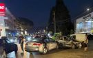 على طريق عام أميون حادث سير بين 3 سيارات