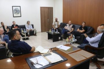 وفد من المجلس النرويجي للاجئين زار اتحاد بلديات قضاء صور وبحث في مشاريع مشتركة وفد من المجلس النرويجي للاجئين زار اتحاد بلديات قضاء صور وبحث في مشاريع مشتركة