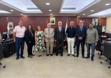 رئيس الجامعة اللبنانية بحث مع وفد مجلس كنائس الشرق الأوسط بسبل تعزيز التعاون والشراكة رئيس الجامعة اللبنانية بحث مع وفد مجلس كنائس الشرق الأوسط بسبل تعزيز التعاون والشراكة