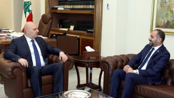 الرئيس عون اطلع من سفير لبنان على أوضاع الجالية في البرازيل الرئيس عون اطلع من سفير لبنان على أوضاع الجالية في البرازيل