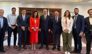 لقاء تشاوري جمع نقيب المحامين ومي الخليل مع وفد من جمعية بيروت ماراتون لقاء تشاوري جمع نقيب المحامين ومي الخليل مع وفد من جمعية بيروت ماراتون