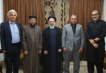 فضل الله استقبل وفدا من باكستان: الوحدة الإسلامية واجب وتجاوز الخلافات يحصن الأمة فضل الله استقبل وفدا من باكستان: الوحدة الإسلامية واجب وتجاوز الخلافات يحصن الأمة