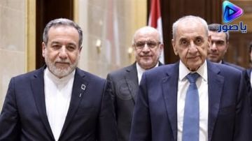 عراقجي خلال اتصال هاتفي بالرئيس بري: تأكيد دعم ايران الكامل للمقاومة اللبنانية الأبية في مواجهة الاحتلال عراقجي خلال اتصال هاتفي بالرئيس بري: تأكيد دعم ايران الكامل للمقاومة اللبنانية الأبية في مواجهة الاحتلال