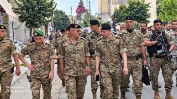 قائد الجيش من النبطية: انتشار الجيش موجود دائما في الجنوب قائد الجيش من النبطية: انتشار الجيش موجود دائما في الجنوب