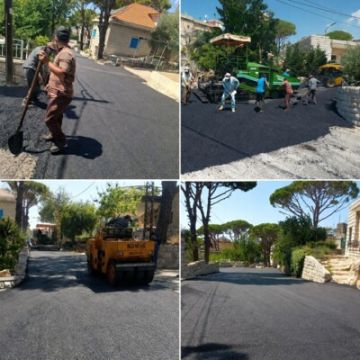 بلدية المتين ومشيخا شكرت كنعان على مبادرته بتعبيد عدد من شوارع البلدة بلدية المتين ومشيخا شكرت كنعان على مبادرته بتعبيد عدد من شوارع البلدة