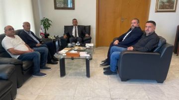 هاني عرض واتحاد بلديات قضاء بنت جبيل لأوضاع الزراعة جنوبا هاني عرض واتحاد بلديات قضاء بنت جبيل لأوضاع الزراعة جنوبا