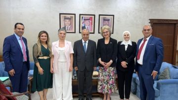 وزيرة التربية في الأردن وبحث في التعاون وزيرة التربية في الأردن وبحث في التعاون
