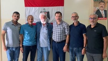 رئيس المؤتمر الشعبي استقبل جورج عبد الله وتشديد على ضرورة تعزيز النضال الوطني لتحرير الجنوب رئيس المؤتمر الشعبي استقبل جورج عبد الله وتشديد على ضرورة تعزيز النضال الوطني لتحرير الجنوب