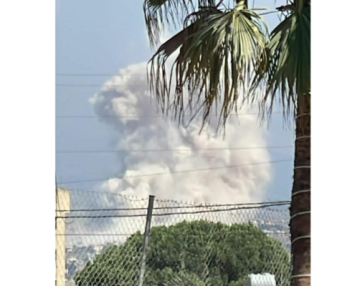 الجيش الإسرائيلي نفذ تفجيرا كبيرا في بلدة كفرتبنيت الجيش الإسرائيلي نفذ تفجيرا كبيرا في بلدة كفرتبنيت