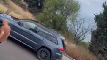 بالفيديو: حادث صدم وزحمة سير خانقة