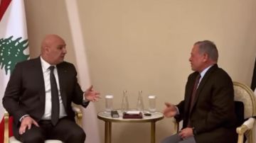 بالفيديو: لقاء بين الرئيس عون والعاهل الأردني بالفيديو: لقاء بين الرئيس عون والعاهل الأردني