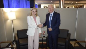 رجي طلب من وزيرة الشؤون الأوروبية النمساوية الضغط على إسرائيل للانسحاب من لبنان رجي طلب من وزيرة الشؤون الأوروبية النمساوية الضغط على إسرائيل للانسحاب من لبنان