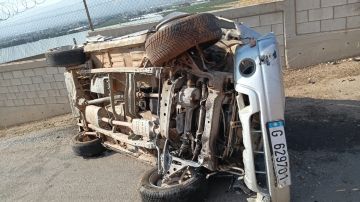 بالصور: قتيل في حادث سير مروع بالصور: قتيل في حادث سير مروع