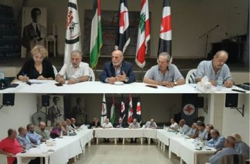 جلسة مشتركة للمجلس الاعلى ومجلس العمد في القومي: لتحرك حكومي على المستويين العربي والدولي لوقف العدوان جلسة مشتركة للمجلس الاعلى ومجلس العمد في القومي: لتحرك حكومي على المستويين العربي والدولي لوقف العدوان