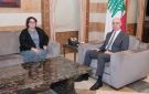 الحجار بحث مع سفير تشيكيا بالمستجدات وسبل التعاون ومع الخير وسليمان بشؤون إنمائية