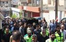 بلدة طورا تشيع الحاجة علية محمود ضاهر (أم خليل) في مأتم حاشد