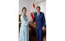 لحود بحثت والسفير الخير في سبل الترويج للسياحة اللبنانية في ماليزيا