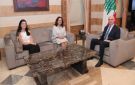 الحجار عرض الأوضاع العامة مع ناصر ومجدلاني وتابع تدريب البلديات مع مبيض