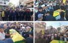 حزب الله شيع الشهيد إبراهيم غدار في الغازية