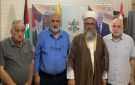 الشيخ حسام العيلاني يزور مقر قيادة حركة فتح - شعبة صيدا