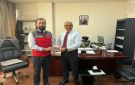 أمين عام الهيئة العليا للإغاثة استقبل وفد من جمعية حجر الصدقة Sadakata التركية