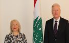 رجي استقبل سفيرة اليونان في زيارة وداعية