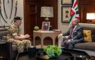 العماد هيكل التقى ملك الأردن وأكدا وقوف الأردن إلى جانب لبنان ودعم جهوده للحفاظ على أمنه وسيادته
