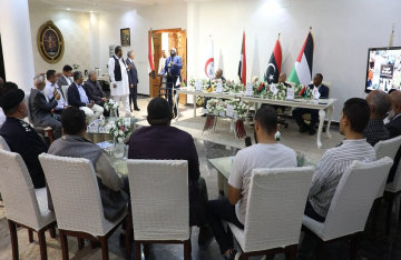 المؤسسة الليبية الإنسانية تستعد لإرسال قافلة إغاثية للشعب السوداني والنازحين في الكفرة المؤسسة الليبية الإنسانية تستعد لإرسال قافلة إغاثية للشعب السوداني والنازحين في الكفرة