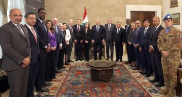 السفير الأمريكي يعرب عن دعمه لفتح قنوات الحوار بين بيروت وتل أبيب