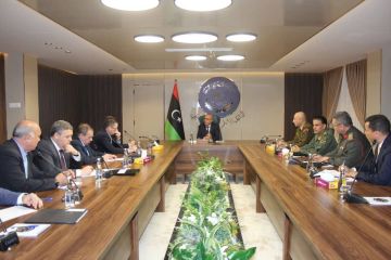 محادثات روسية ليبية في طرابلس