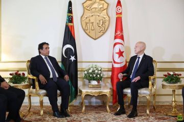 المنفي وسعيد يؤكدان من قرطاج دعم الاستقرار في ليبيا والتعاون الثنائي ونصرة فلسطين