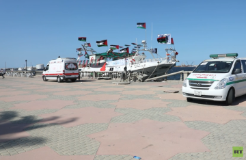 ليبيا.. وحدة عناية مركزة عائمة تنطلق من طرابلس لدعم سفن أسطول الصمود العالمي