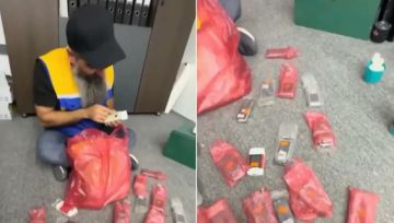 ليبيا.. تاجر يستلم شحنة هواتف بعد 16 عاما من تاريخ طلبها (فيديو)