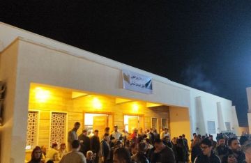 ليبيا.. مراسم عزاء سيف الإسلام القذافي (صور)