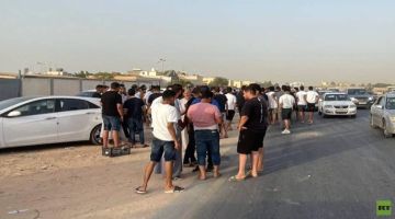 محتجون يغلقون شركة مليتة للنفط والغاز في غرب ليبيا احتجاجا على أزمة الكهرباء