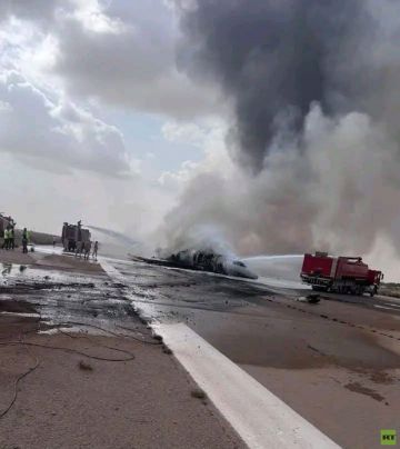 تعليق الرحلات في مطار مصراتة عقب حادث طائرة خاصة.. وفتح تحقيق جنائي وفني تعليق الرحلات في مطار مصراتة عقب حادث طائرة خاصة.. وفتح تحقيق جنائي وفني