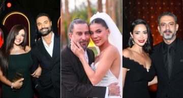 يسرا وياسمين عبد العزيز وكريم فهمي ومحمد فراج وبسنت شوقي من بينهم ... هادي الباجوري وهايدي خالد ...