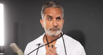 فيديو - باسم يوسف: مراتي فلسطينية لكن نفسها أبطل أتكلم عن فلسطين في الإعلام