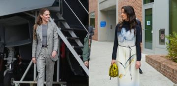 لقاء أميرة ويلز كيت ميدلتون والأميرة رجوة: درس في الأناقة الفاخرة