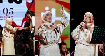 عايدة الأيوبي تشعل حفل ختام مهرجان هي الفنون بالجامعة الأمريكية عايدة الأيوبي تشعل حفل ختام مهرجان هي الفنون بالجامعة الأمريكية