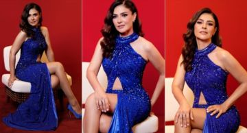 بسمة تتألق بفستان أزرق يبرز رشاقتها في عرض فيلم هابي بيرث داي بمهرجان الجونة بسمة تتألق بفستان أزرق يبرز رشاقتها في عرض فيلم هابي بيرث داي بمهرجان الجونة