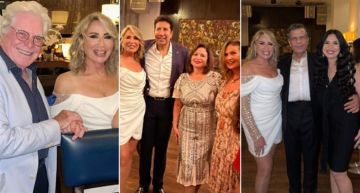 يسرا وحسين فهمي وإلهام شاهين ودينا من بينهم النجوم في عقد قران إيناس الدغيدي