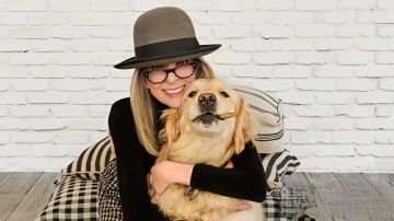 ديان كيتون تكرم كلبها الوفي بثروة ضخمة