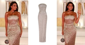  شرطة_الموضة: أسماء جلال بفستان لامع في حفل افتتاح مهرجان الجونة ... سعره 306 ألف جنيه